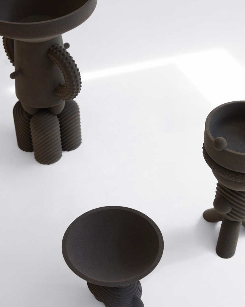 Troféu de areia por impressão 3D