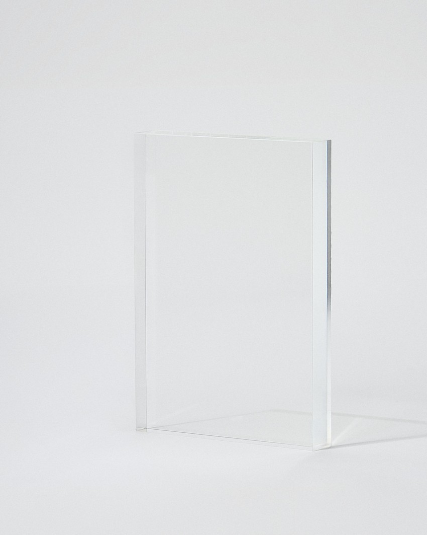 Placa de acrílico formato retangular VITRA CUSTOM A5 para personalizar