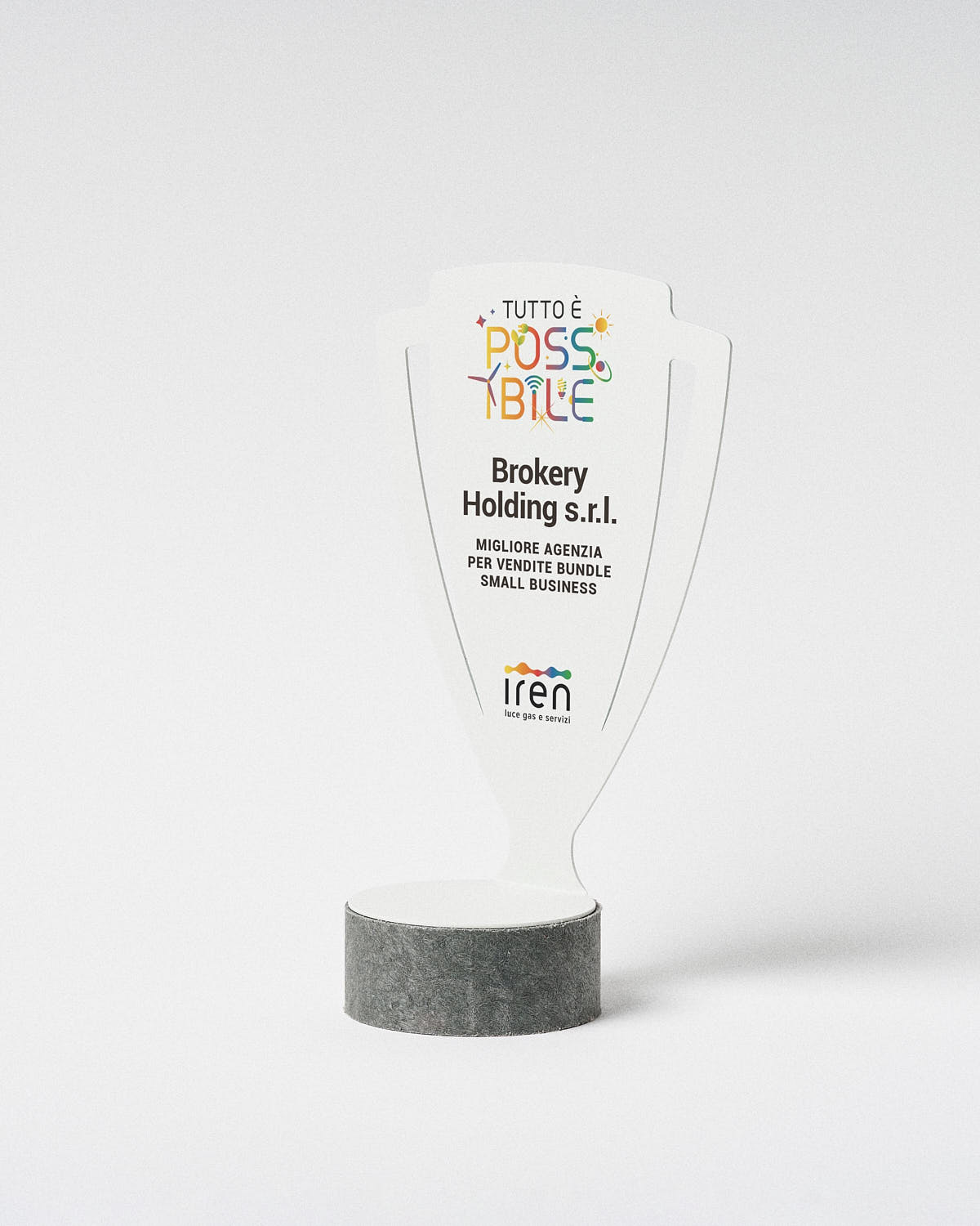 copa personalizada trofeo Sustain Awards