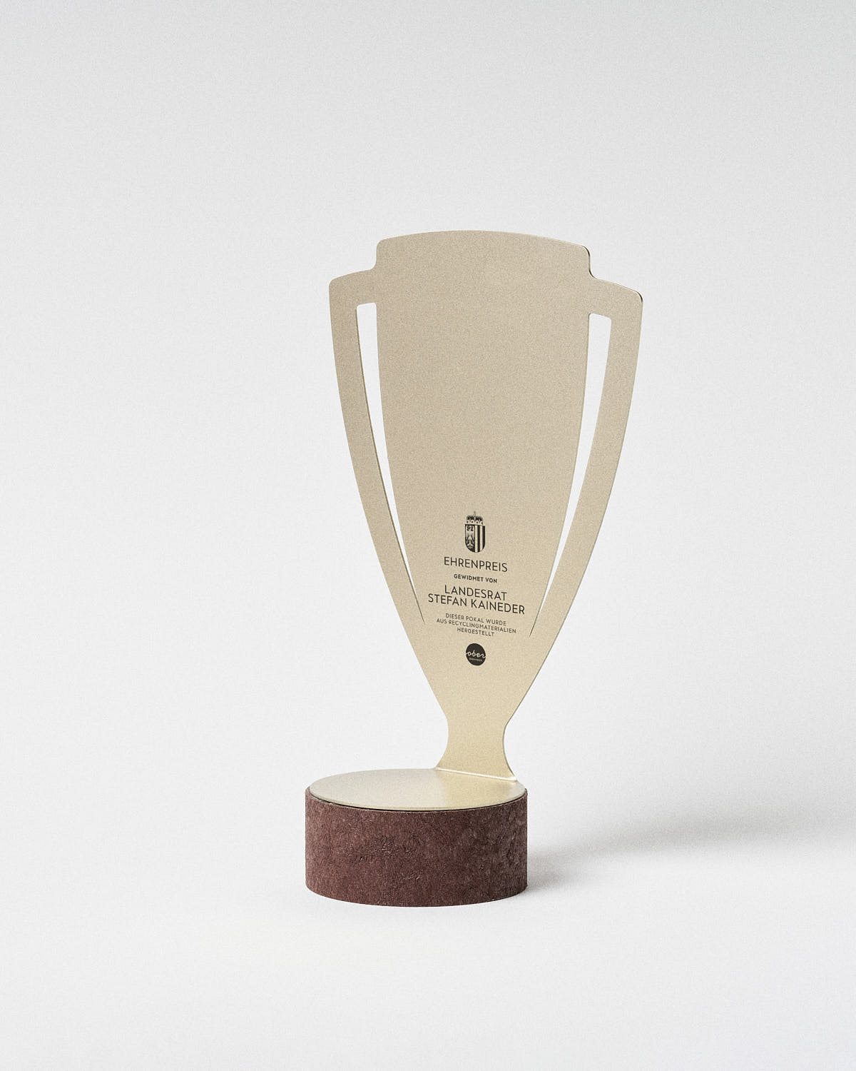 copa personalizada trofeo Sustain Awards