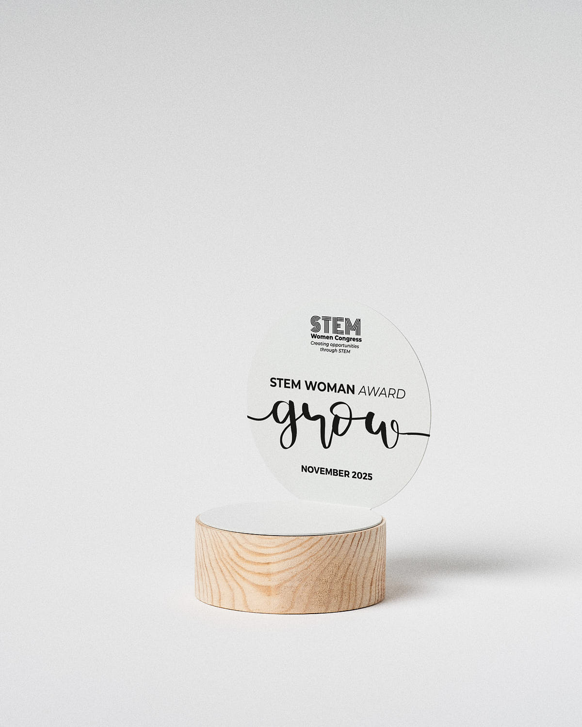 galard&oacute;n personalizado sustain awards